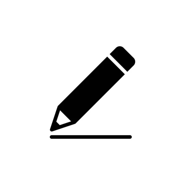 Illustrazione vettoriale dell'icona della penna isolata — Vettoriale Stock