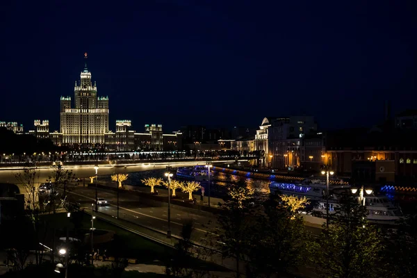 Вид Москву Парку Засяє — стокове фото