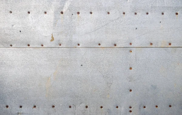 Eski galvanizli demir levhaların dokusu