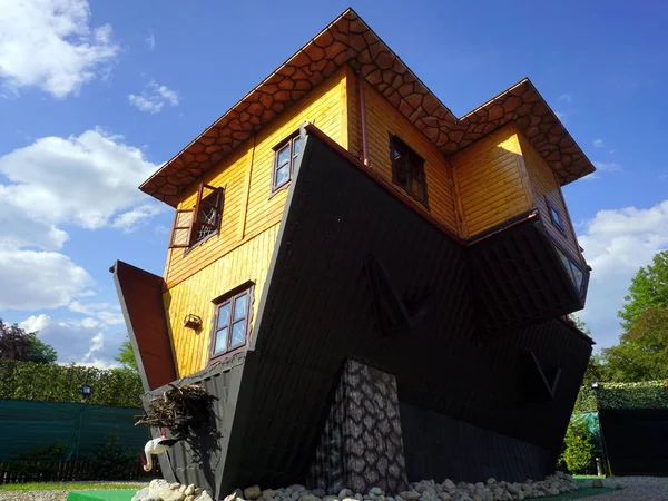 Upside Down House. Zakopane, Poland — Stock Photo, Image