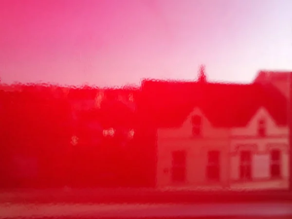 Kırmızı evler Reflection