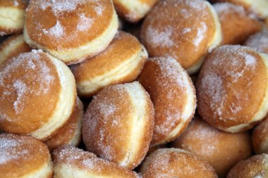 Çörek yığın görünümü kapatın 