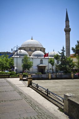Antalya, Türkiye'de güzel caminin doğal görünümü 
