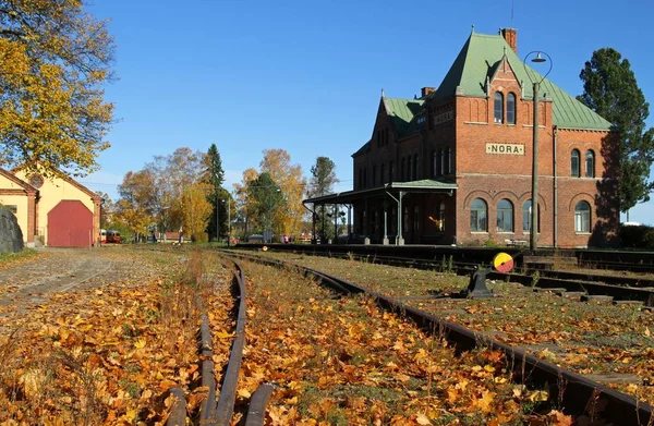 Old Train Station Sweden — Stock Photo, Image