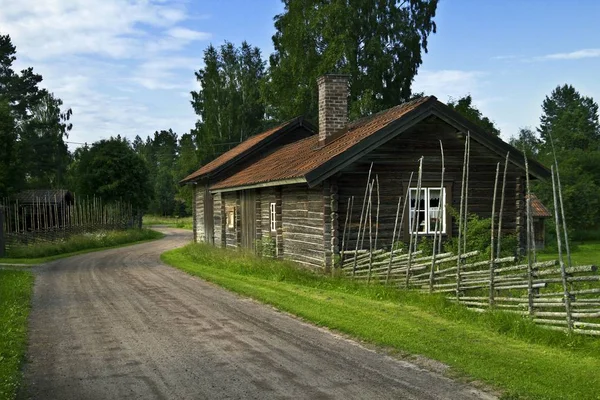 Rural Living House Sweden — Stock Photo, Image