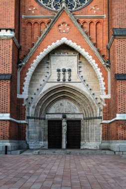 İsveç'te güzel Uppsala Katedrali 