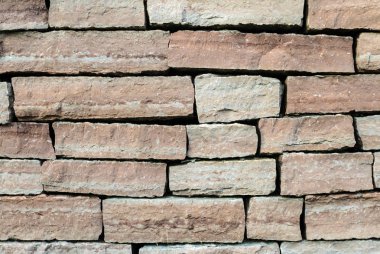 Tuğla eski duvar arka plan, tam kare