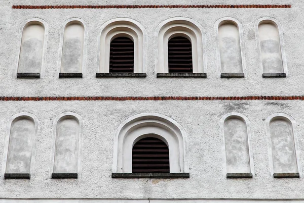 Белое Здание Церкви Швеции — стоковое фото