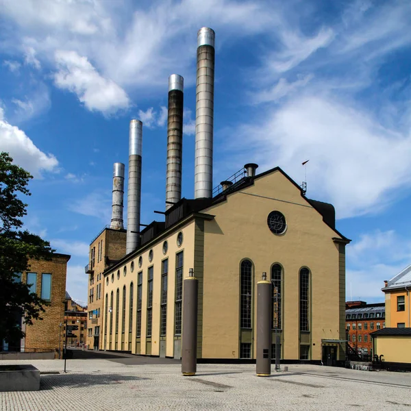 Industriegebäude Schweden — Stockfoto