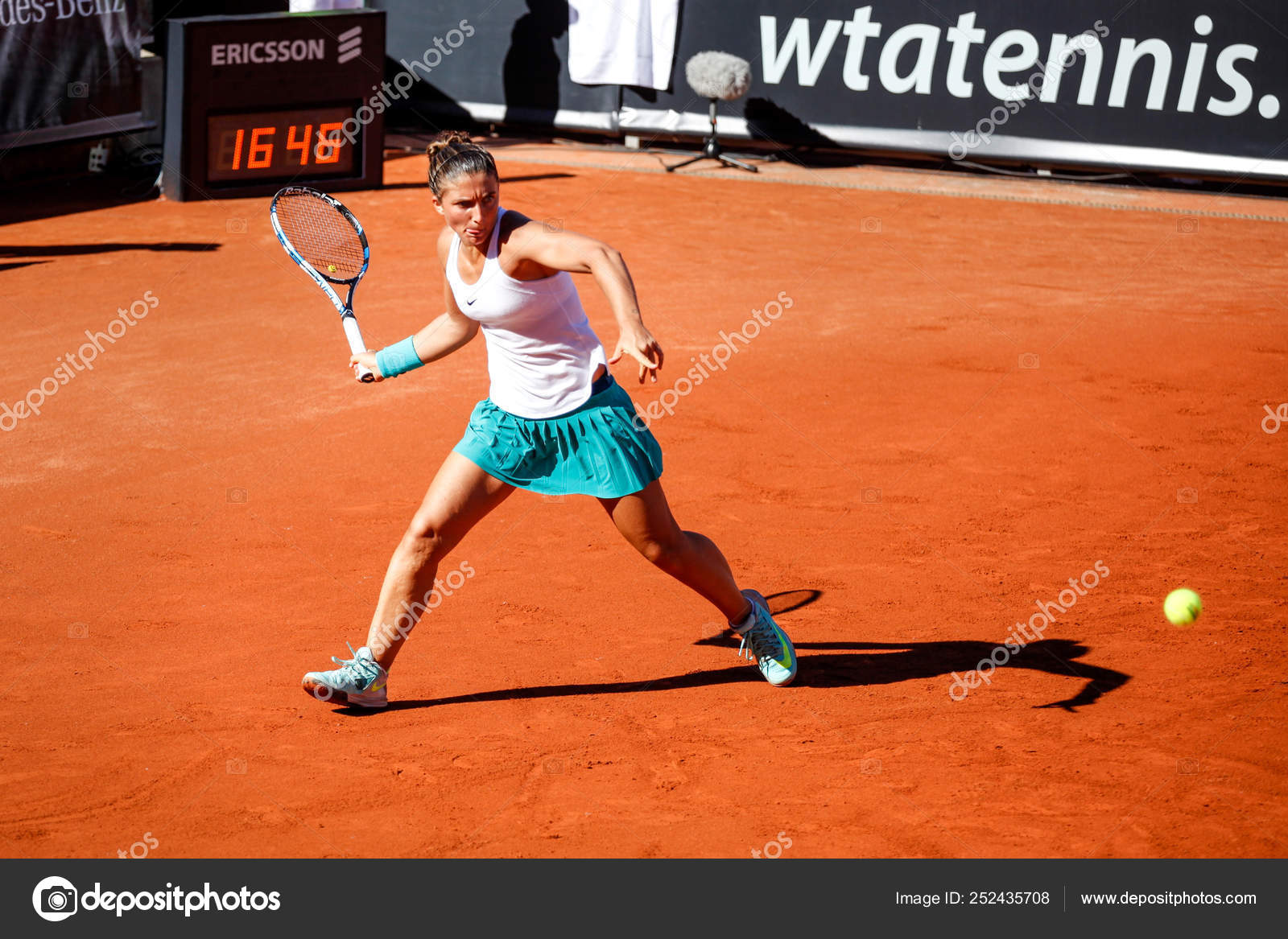 Sara Errani Bastad Wta Tennis 2016 – Stock Editorial Photo © Michael715