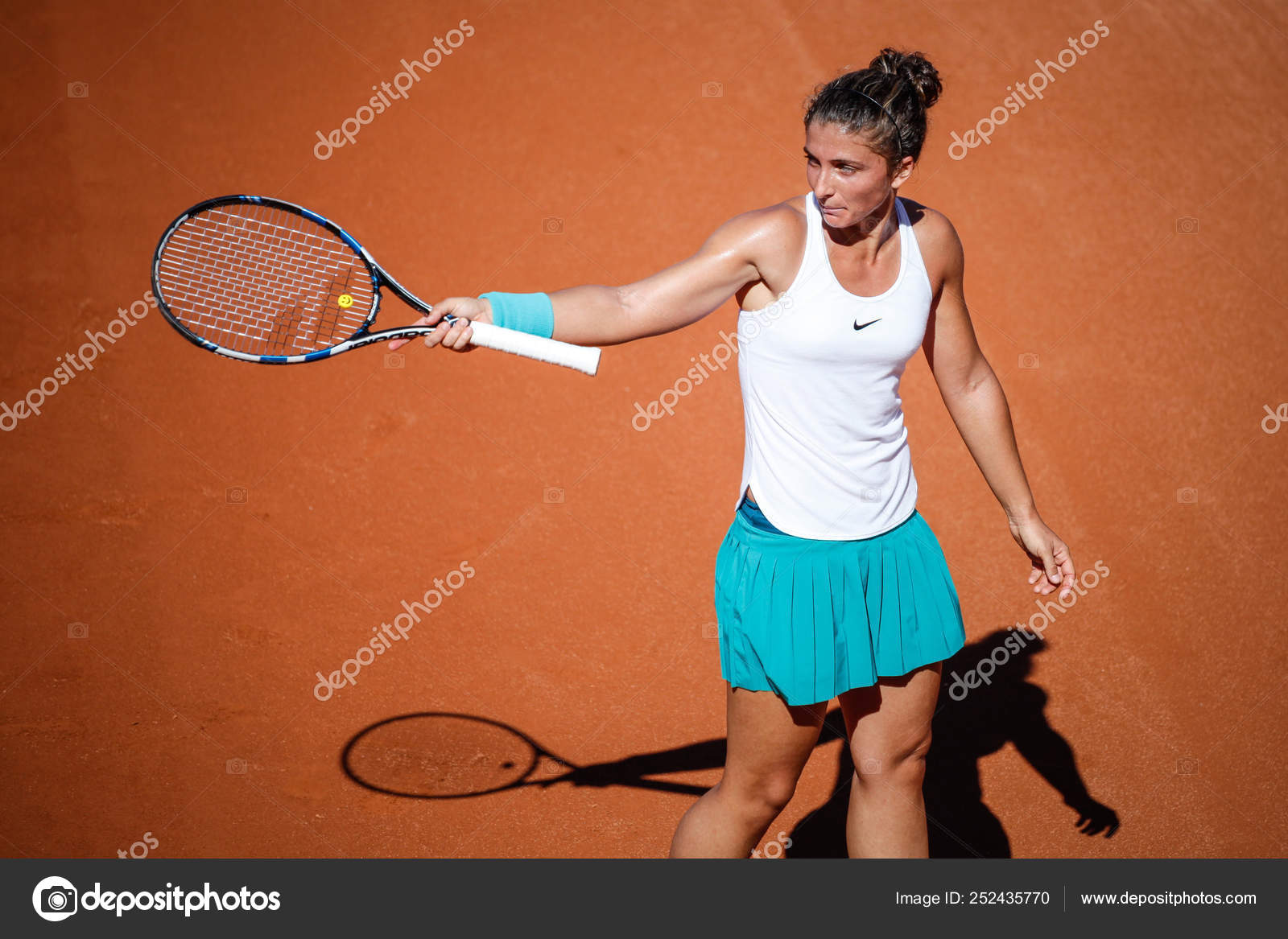 Sara Errani Bastad Wta Tennis 2016 – Stock Editorial Photo © Michael715