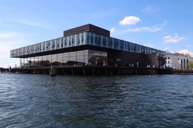 Kopenhag Cityscape, Danimarka üzerinde River görüntüle 