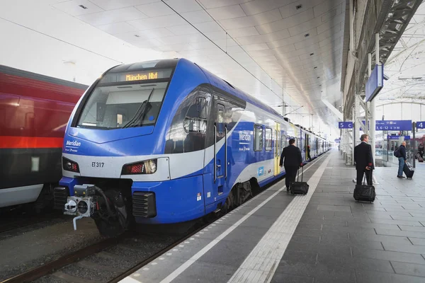 Bahnhof Salzburg Österreich — Stockfoto