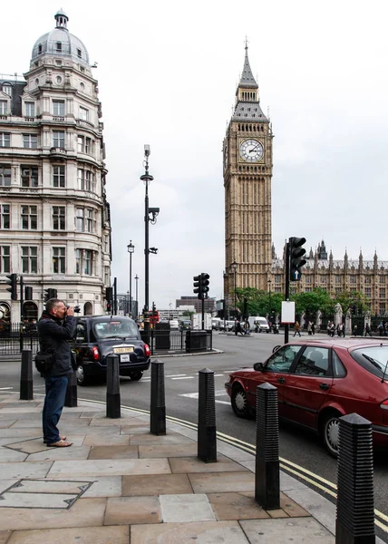 Famoso Big Ben Londra Inghilterra — Foto Stock