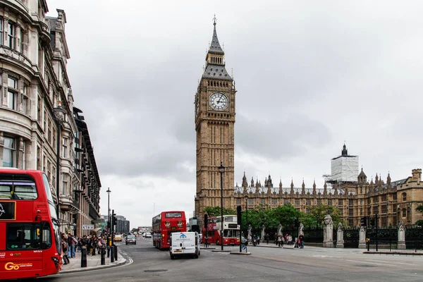 Słynny Londyn Big Ben Anglii — Zdjęcie stockowe