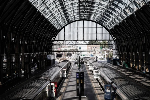 King Cross Station London England — Stockfoto