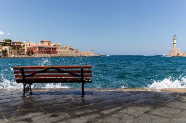 Hanya, Girit eski liman Bench