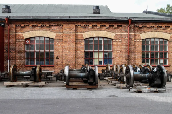 Fabrik Altes Backsteingebäude — Stockfoto