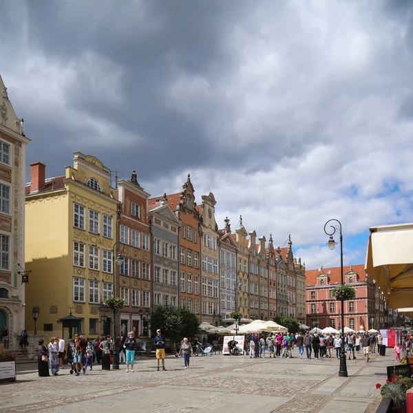 Oude Stad Gdansk Polen — Stockfoto