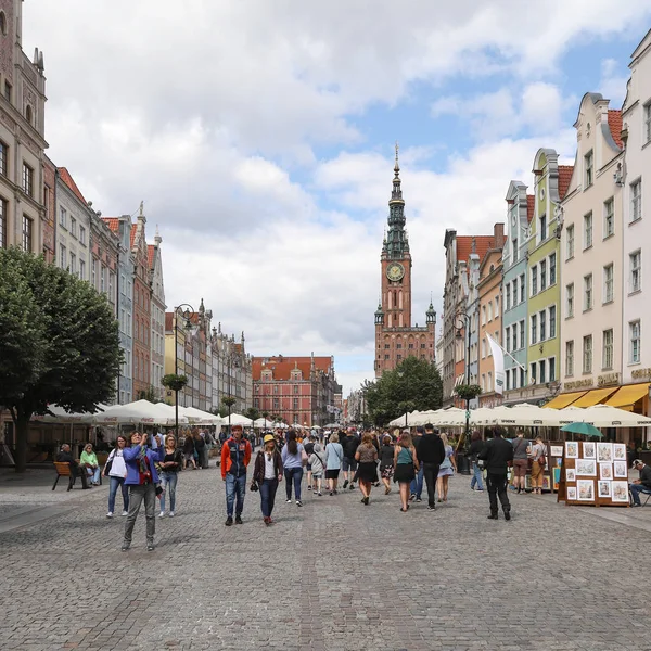 Oude Stad Gdansk Polen — Stockfoto