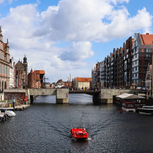 Oude Stad Gdansk Polen — Stockfoto