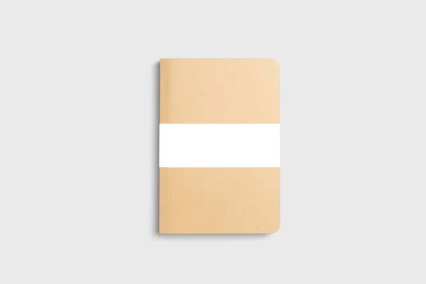 Plantilla Libro Tapa Dura Maqueta Libro Blanco Para Usos Diseño —  Fotos de Stock