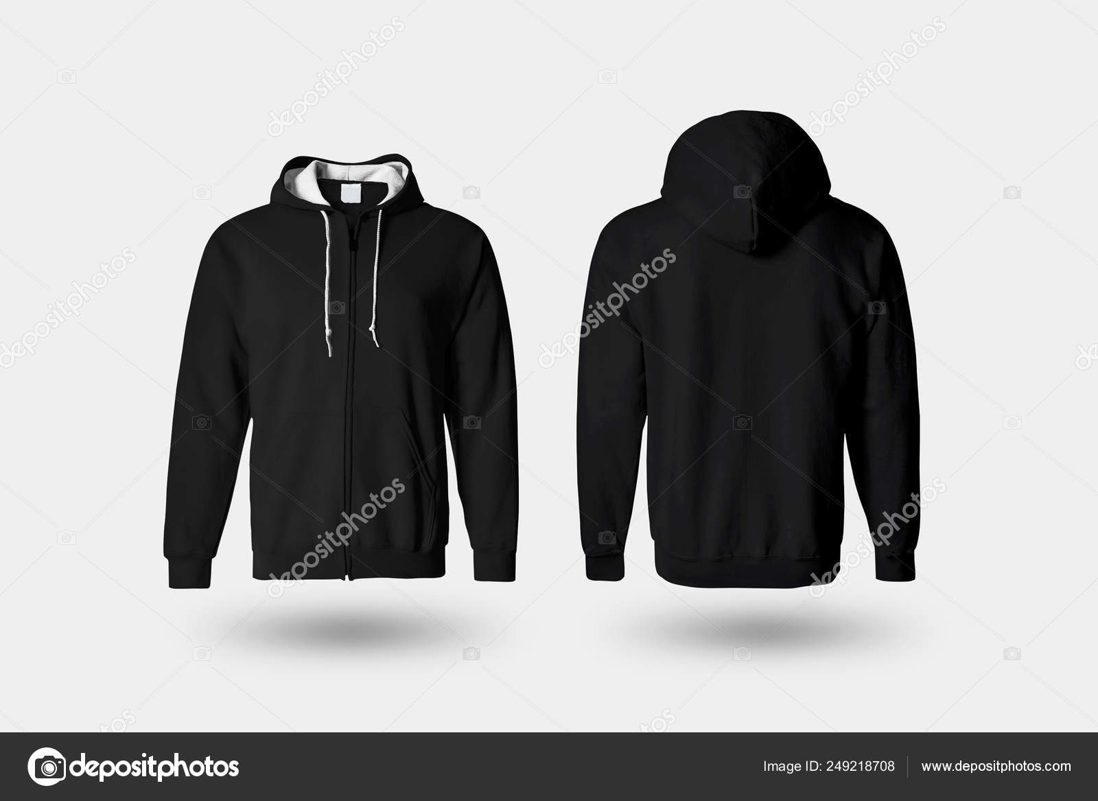 Blank Black Male Hoodie Sweatshirt Long Sleeve Clipping Path Mens With Regard To Blank Black Hoodie Template