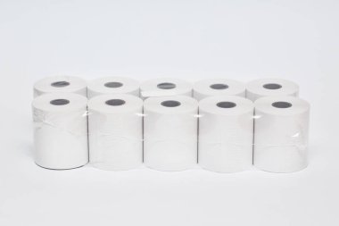 Yazar kasa bandı yumuşak gri arka planda izole edildi. Yüksek çözünürlüklü fotoğraf..