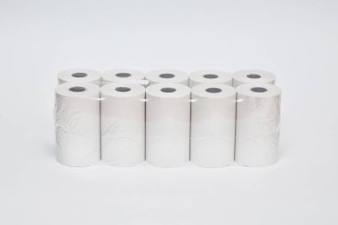 Yazar kasa bandı yumuşak gri arka planda izole edildi. Yüksek çözünürlüklü fotoğraf..