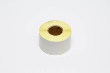 Yazar kasa bandı yumuşak gri arka planda izole edildi. Yüksek çözünürlüklü fotoğraf..