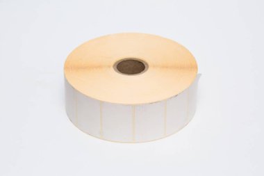 Yazar kasa bandı yumuşak gri arka planda izole edildi. Yüksek çözünürlüklü fotoğraf..