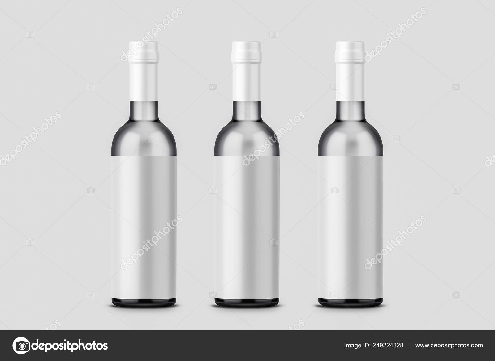 Download Glass Vodka Bottle Cap Isolated Soft Gray Background Mock Rendering Stock Photo Image By C Sabirio Mail Ru 249224328