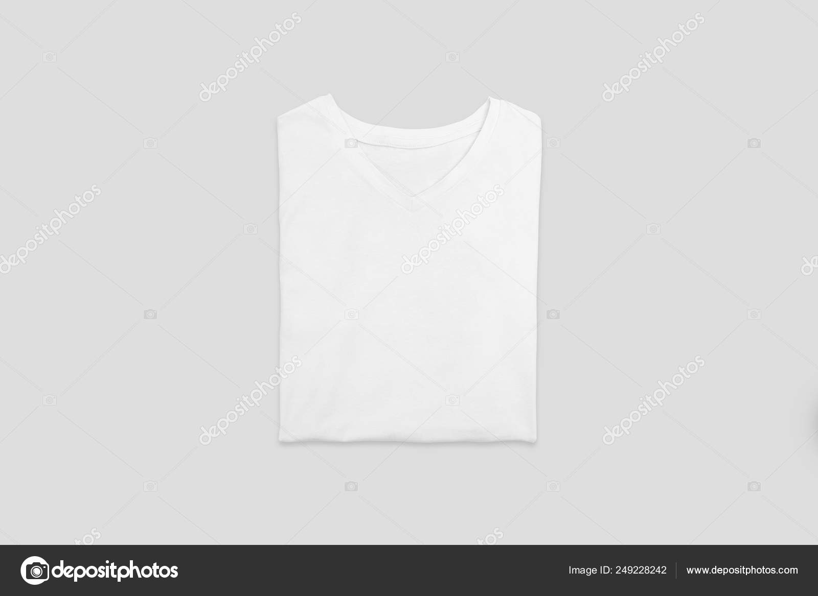 Download Folded Blank White Shirts Mock Soft Gray Background Front View Stock Photo Image By C Sabirio Mail Ru 249228242