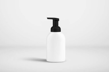 Tıbbi ürünler için Eczane pompa dispenser şişe, sıvı, oil.3d render