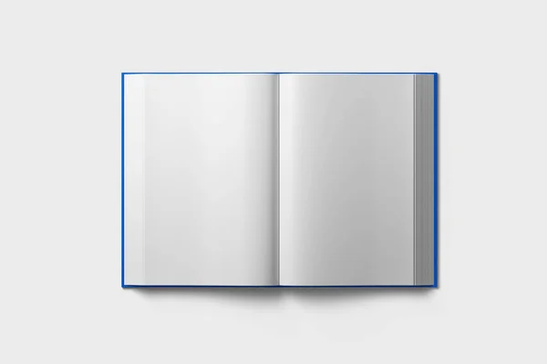 Hardcover Bücher Vorlage Leere Bücher Attrappe Für Design Anwendungen Rendering — Stockfoto