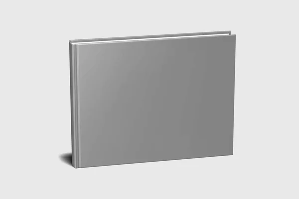 Šablona Pro Knihy Hardcover Prázdné Knihy Pro Použití Designu Vykreslování — Stock fotografie