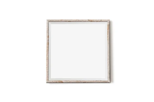 Moldura Imagem Realista Mock Isolado Fundo Branco Perfeito Para Suas — Fotografia de Stock