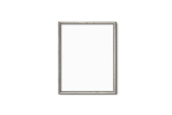 Realistisch Beeld Frame Mock Geïsoleerd Een Witte Achtergrond Perfect Voor — Stockfoto