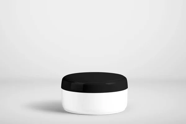 Cosmetic cream container for hand cream. Mock up.