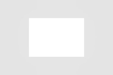 BI broşür dergi Mock-up izole kırpma yolu ile beyaz zemin üzerine katlayın. Yarı katlı kadar sahte için beyaz şablon boş broşür ve tanıtım tasarım. 3D render.