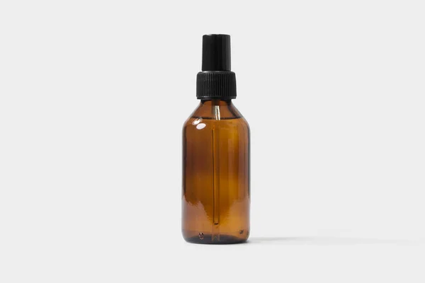 Garrafa Cosmética Perfume Simular Isolado Fundo Branco Foto Alta Resolução — Fotografia de Stock