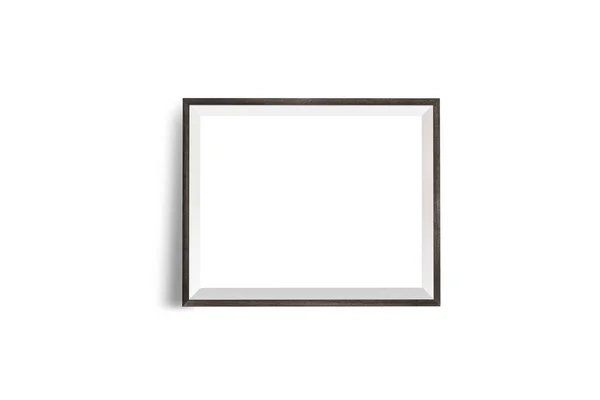 Realistisch Beeld Frame Mock Geïsoleerd Een Witte Achtergrond Perfect Voor — Stockfoto