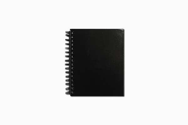 Carnet Sur Fond Blanc Carnet Rendu — Photo