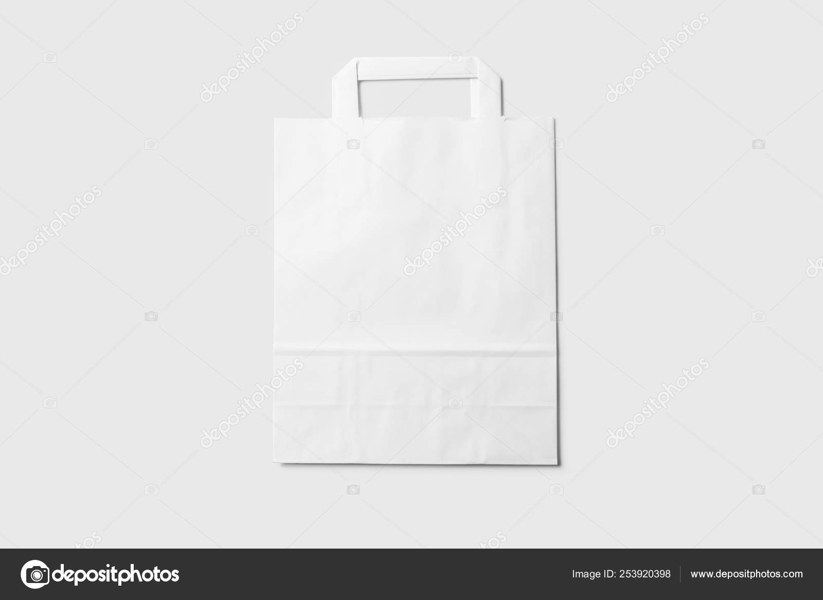 Download Paper Shopping Bag Mock Soft Gray Background Used Design Branding Stock Photo Image By C Sabirio Mail Ru 253920398