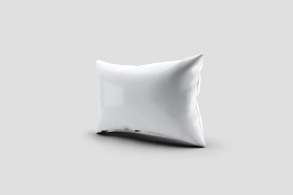 Blank Pillow Case Design Mock Con Percorso Ritaglio Copertura Antiscivolo — Foto Stock