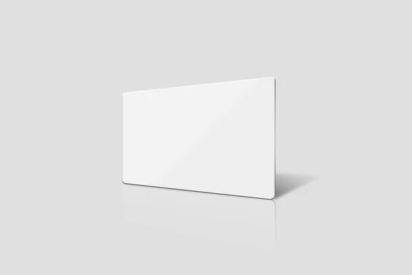 Blanco Papier Stack Mock Geïsoleerd Zachte Grijze Achtergrond Rendering — Stockfoto