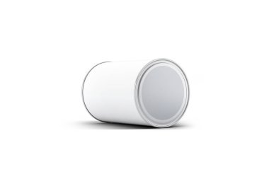 Boya Beyaz arka plan üzerinde Mock olabilir. 3d render.