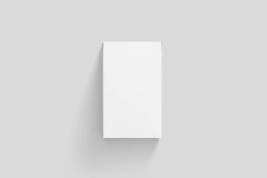 Süt veya Meyve Suyu Paketi.Karton Paket Süt ürünleri, meyve suyu veya içecek için sahte. Tasarımınız için hazır. Gerçekçi photo.3d render.