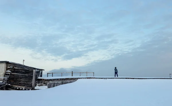 eski geçit Arctic kar adam