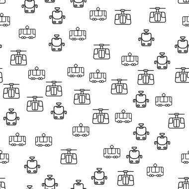 Demiryolu Taşımacılığı Dikişsiz Desen Vektör türleri